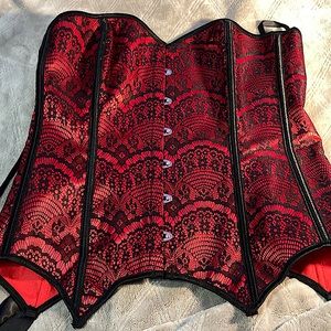 Red corset